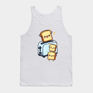 Kawaii Toaster Tank Top